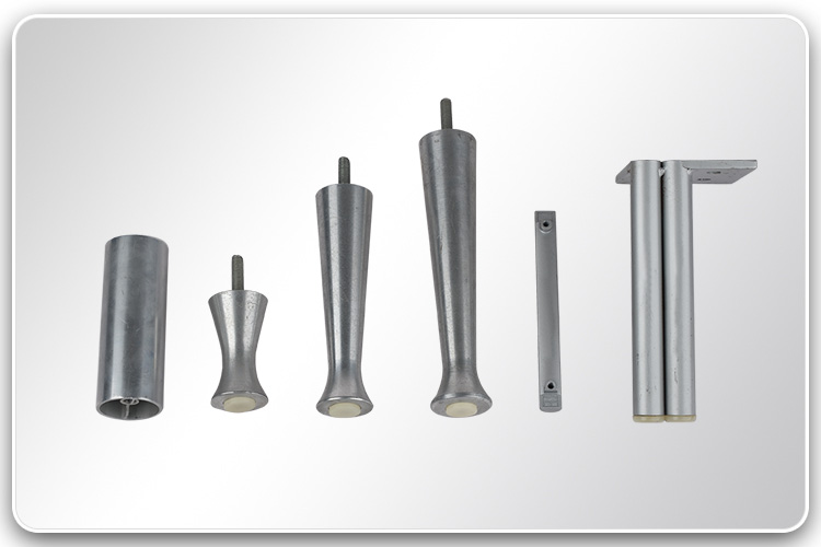 Aluminum Furniture Feet Parts